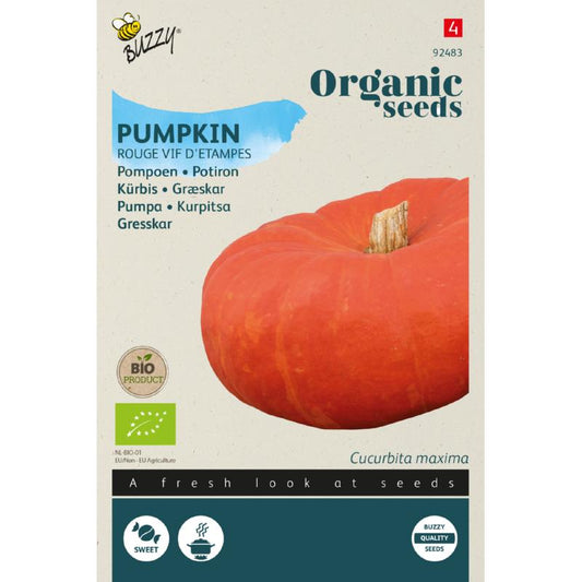 Buzzy® Organic Pumpkin Rouge vif d'Etampes(BIO)