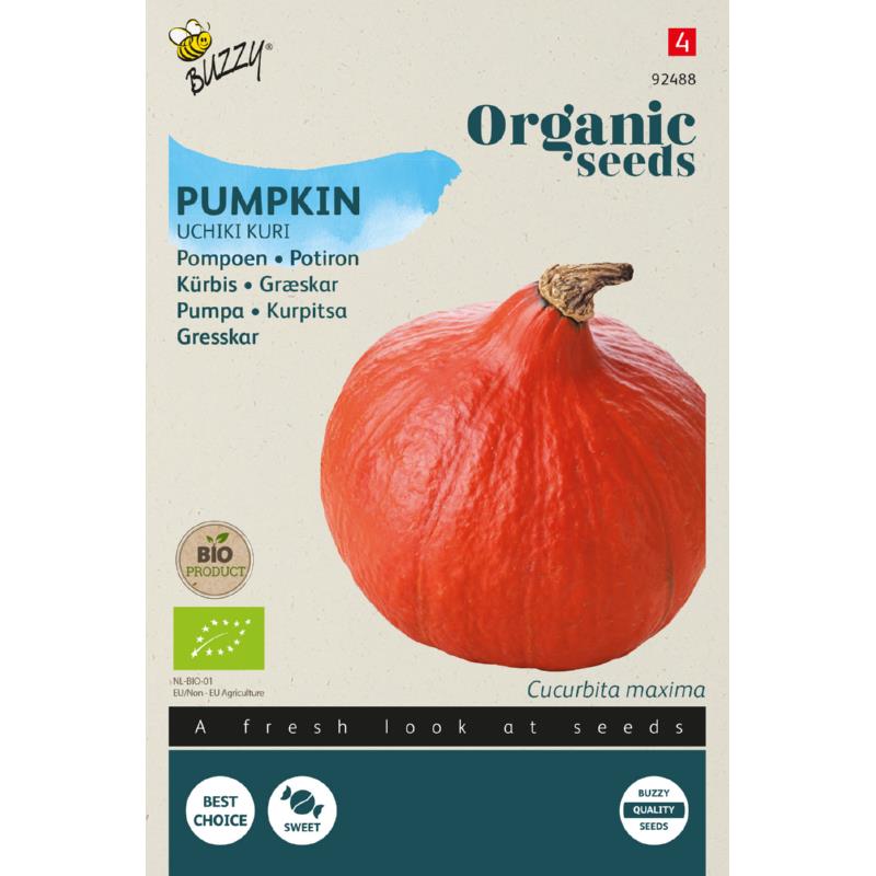 Buzzy® Organic Pumpkin Uchiki Kuri(BIO)