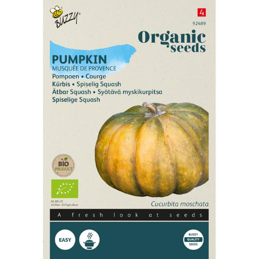 Buzzy® Organic Edible Squash Musquée de Provence(BIO)