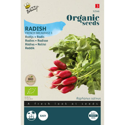 Buzzy® Organic Radis French Breakfast 3 (BIO)