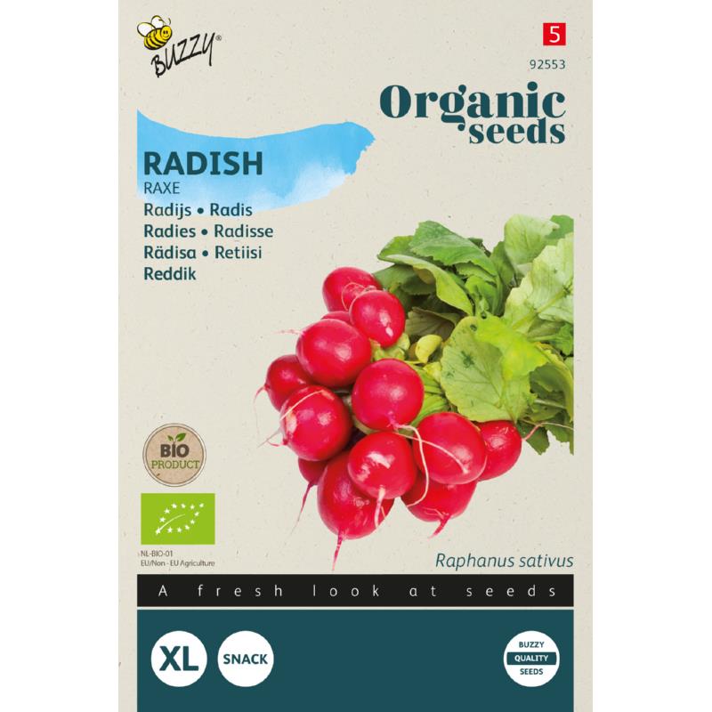 Buzzy® Organic Radish Raxe (BIO)