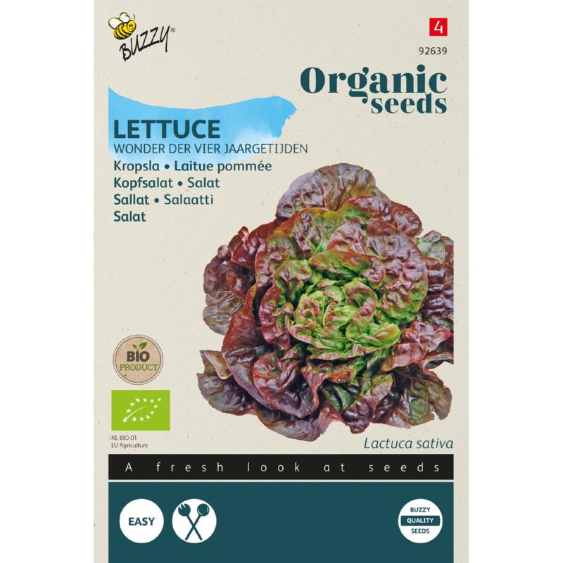 Buzzy® Organic Lettuce Merveille des 4 saisons(BIO)