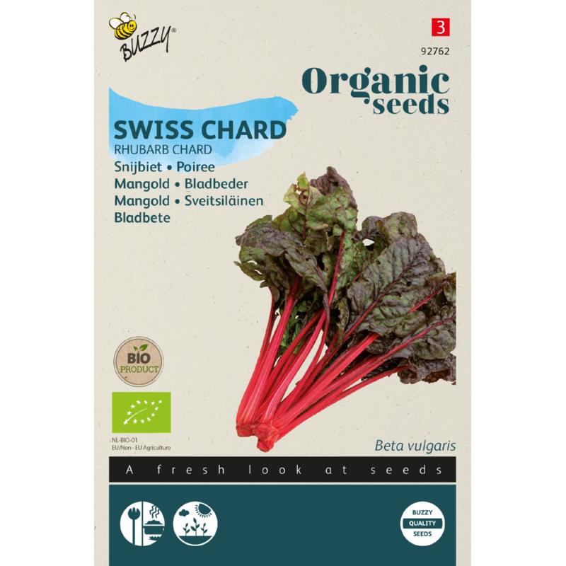 Buzzy® Organic Swiss Chard Rhubarb Chard (BIO)