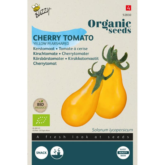 Buzzy® Organic Cherry Tomatoes Yellow Pearshaped (BIO)