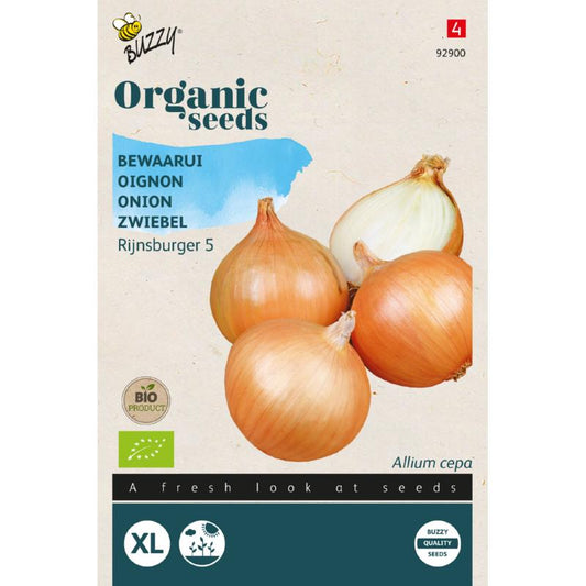 Buzzy® Organic Onion Rijnsburger 5 (BIO)