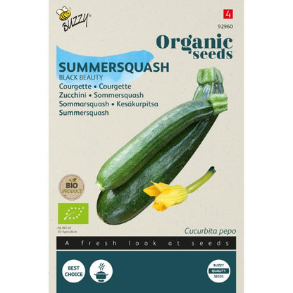 Buzzy® Organic Summersquash Black Beauty(BIO)