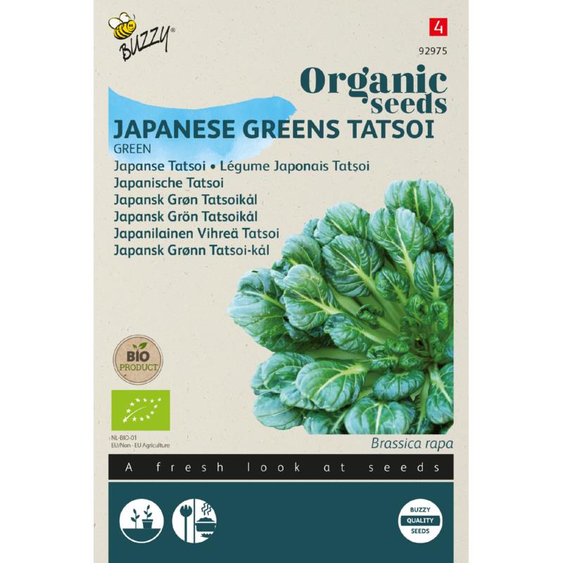 Buzzy® Organic Japanese Greens Tatsoi (BIO)