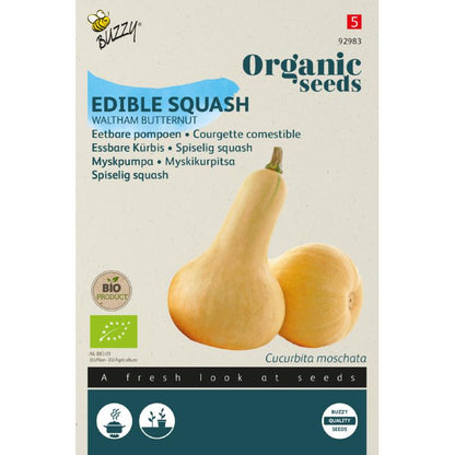 Buzzy® Organic Edible Squash Waltham Butternut (BIO)