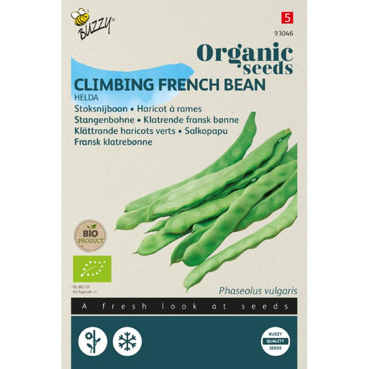 Buzzy® Organic Climbing French beans Helda(BIO)