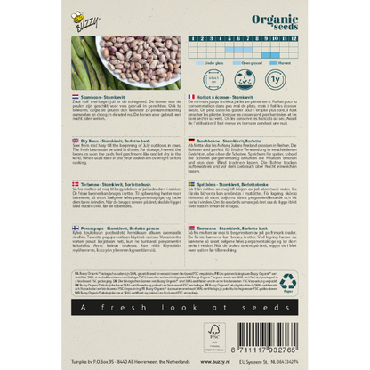 Buzzy® Organic Dry Bean Kievit low(BIO)