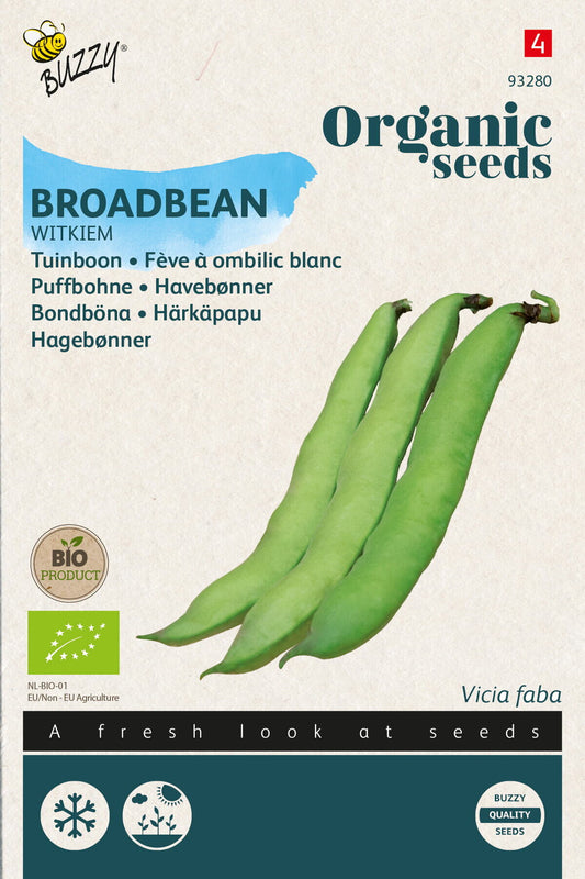 Buzzy® Organic Broadbean Witkiem(BIO)