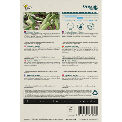 Buzzy® Organic Broadbean Witkiem(BIO)