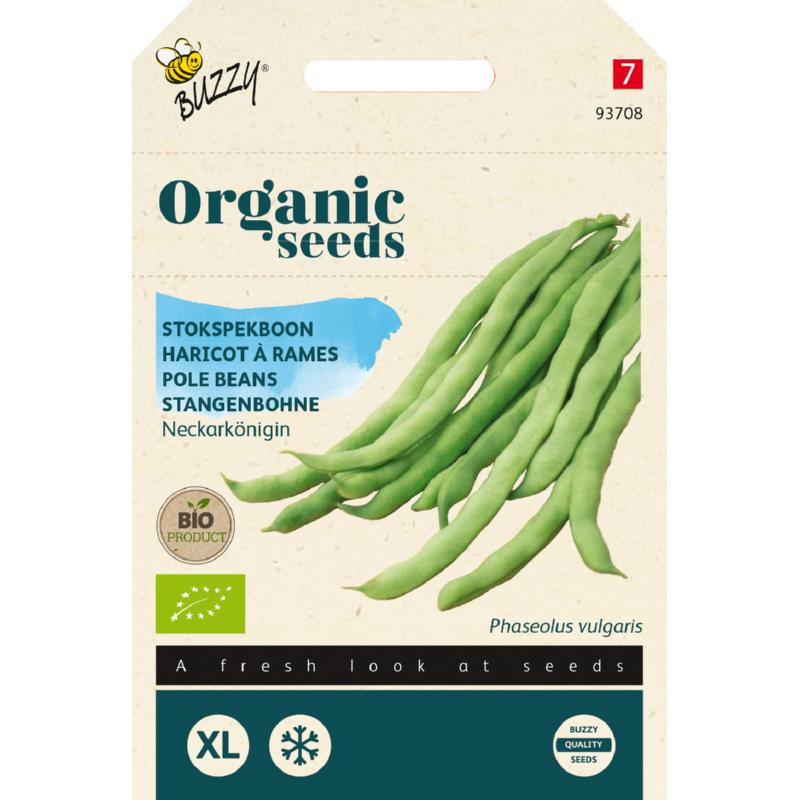 Buzzy® Organic Pole Beans Neckarkoningin 50g (BIO)