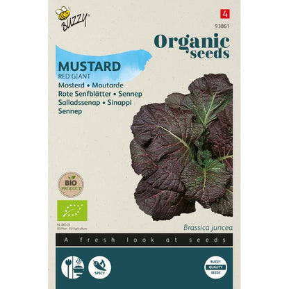 Buzzy® Organic Mustard Red Giant (BIO)