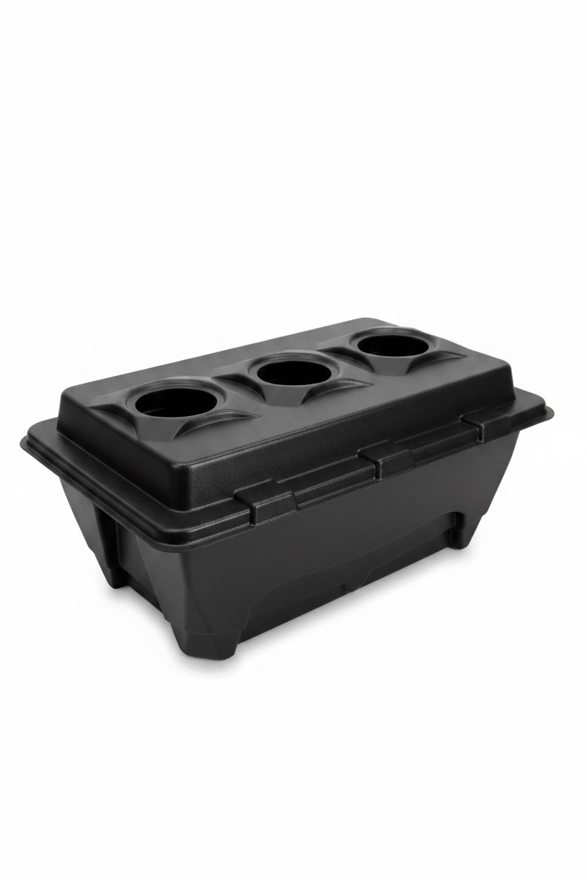 Nutriculture - Oxypot V3 -DWC System - 3 Plants