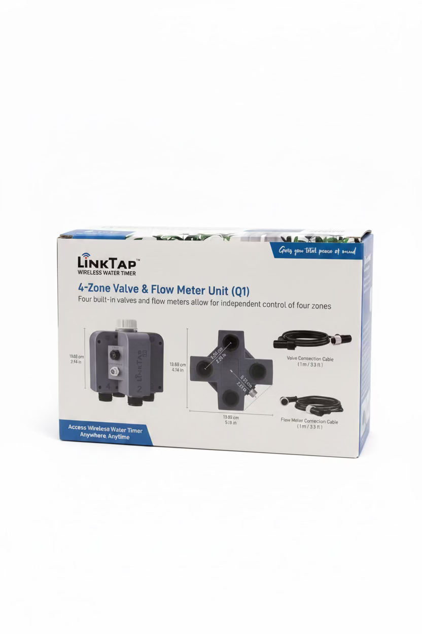 LINK Tap 4 zone wireless water timer