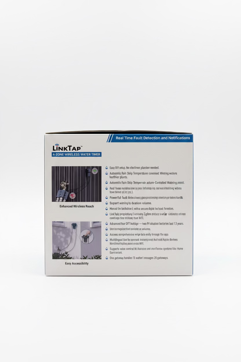 LINK Tap 4 zone wireless water timer