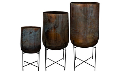 Pot on foot Jolien mystic blue