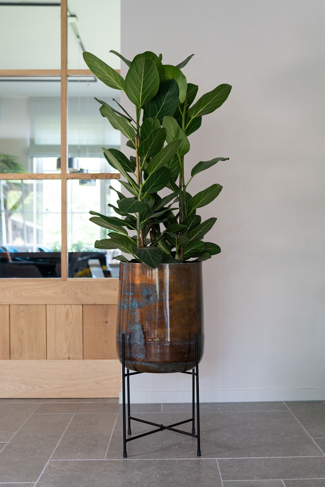 Pot on foot Jolien mystic blue