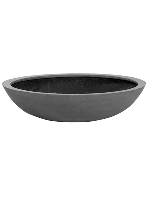 Fiberstone Jumbo bowl M Grey 85×22 cm