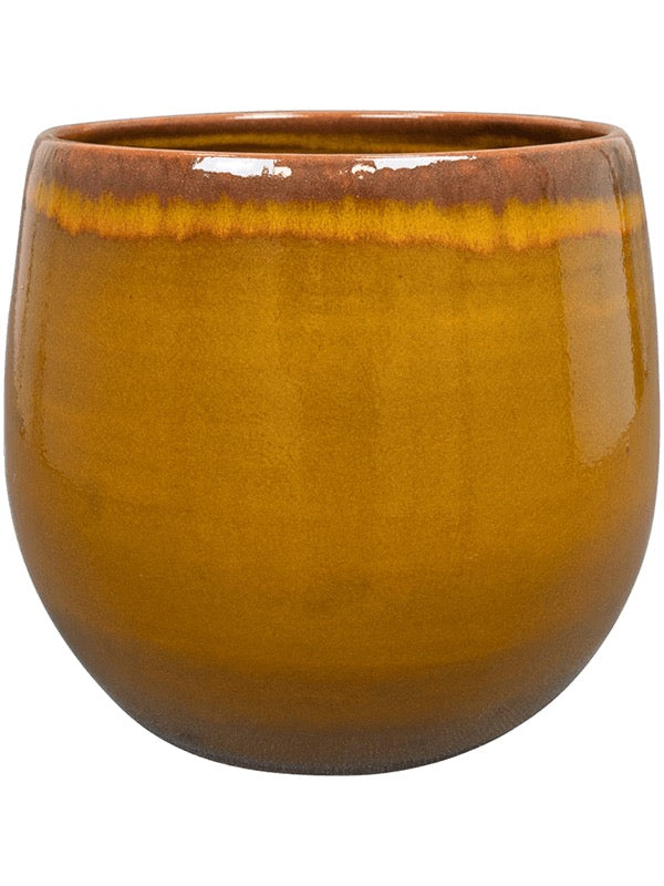 Charlotte Pot Ochre 33×30 cm