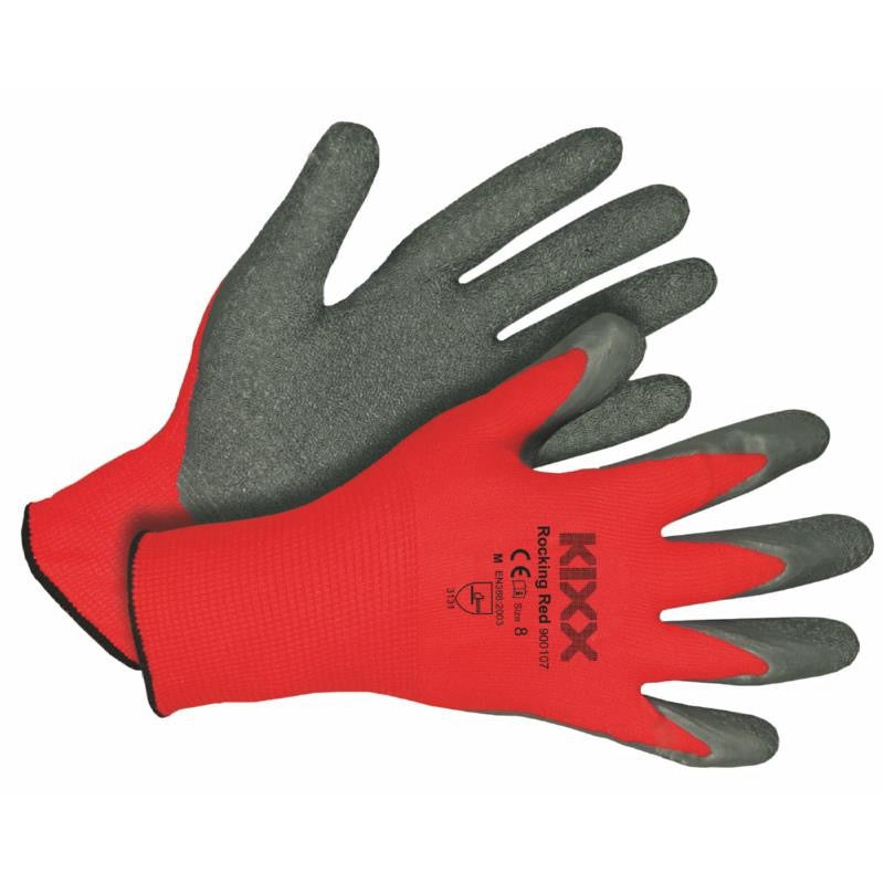 Kixx Glove Rocking Red size 8 red