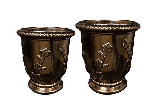 Vase Novell gold D30 H33