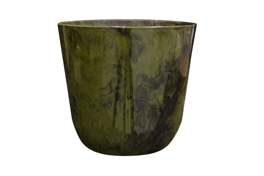 Pot Palermo marble green D35 H32