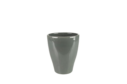 Pot tall Sven anthracite D14 H17