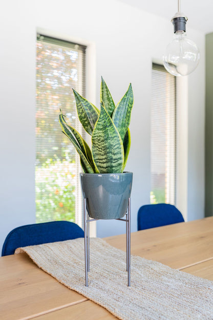 Pot tall Sven anthracite D14 H17