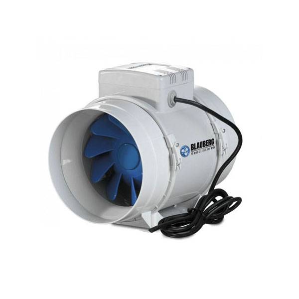 BLAUBERG BI-TURBO EXTRACTOR WITH CABLE Ø 15cm 430-560m3/h