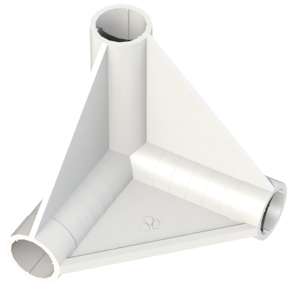 Secret Jardin - Corner T 3 axes 16mm